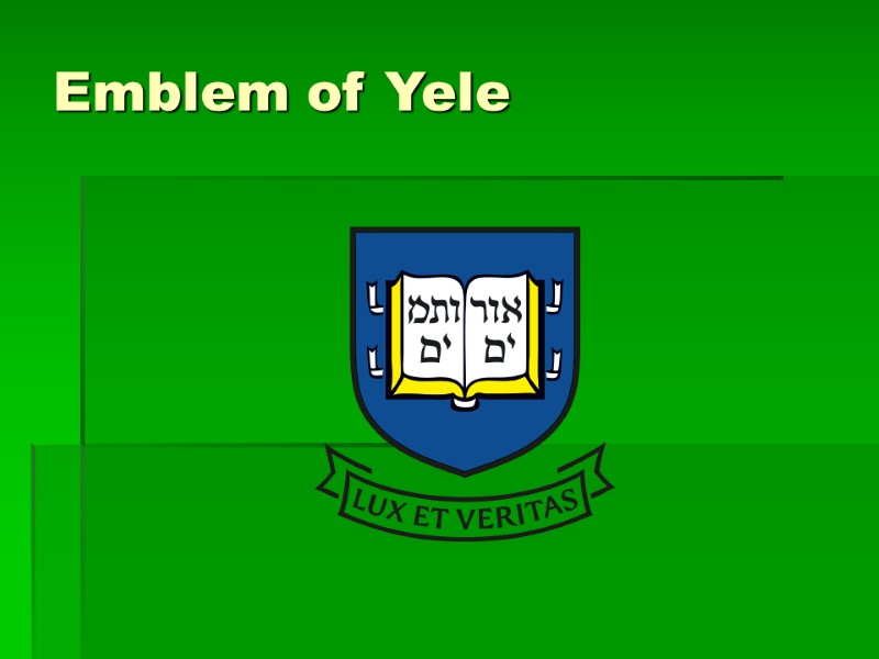 Emblem of Yele Emblem of Yele